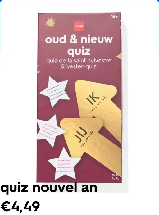 Offre: oud & nieuw quiz