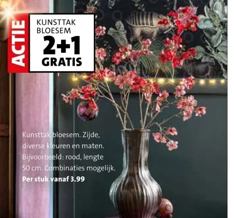 Aanbieding: Kunsttak bloesem