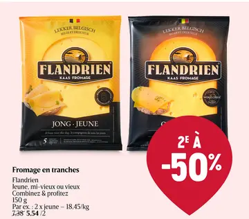Offre: Fromage en tranches Flandrien