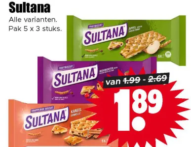 Aanbieding: Sultana