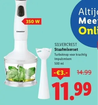 Aanbieding: SILVERCREST Staafmixerset