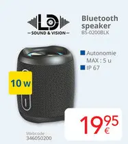Promotie: Bluetooth speaker