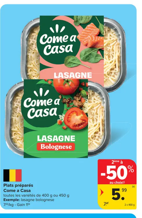 Offre: Lasagne