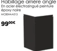 Offre: Habillage arrière angle