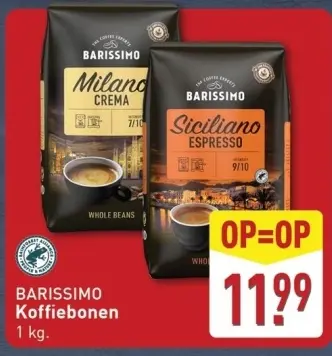 Aanbieding: BARISSIMO Koffiebonen