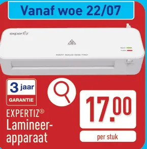 Promotie: Lamineerapparaat