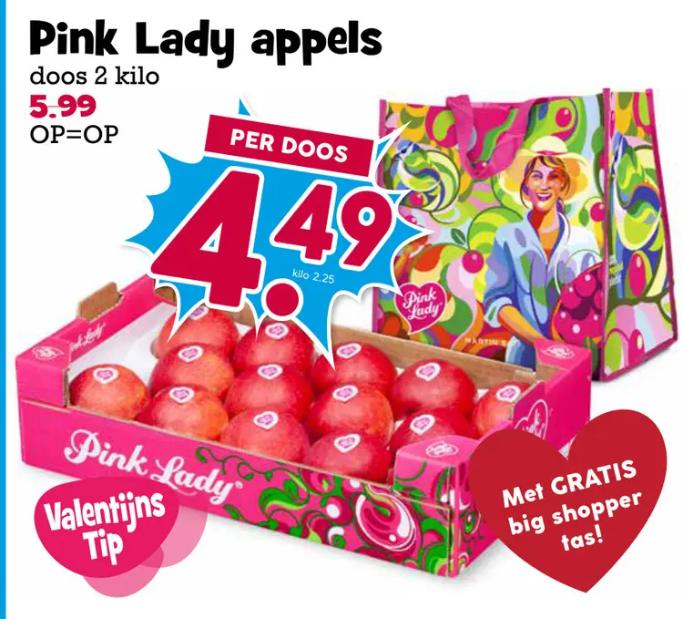 Aanbieding: Pink Lady appels