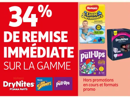 Offre: Huggies DryNites Pyjama Pants, Little Swimmer