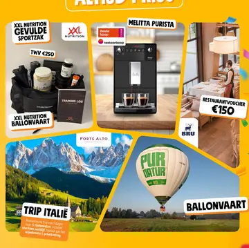 Aanbieding: Xxl nutrition gevulde sportzak