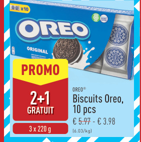 Offre: Biscuits Oreo