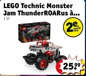 Offre: LEGO Technic Monster Jam ThunderROARus