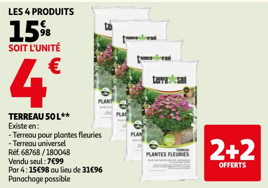 Promotie: Terreau