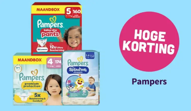 Aanbieding: Pampers Diapers