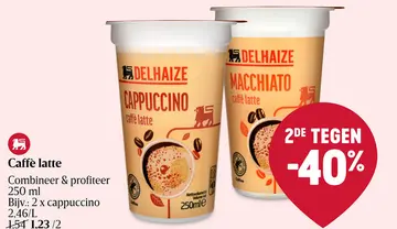 Aanbieding: Caffe Latte | Macchiato