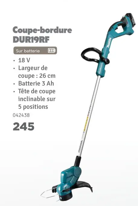 Offre: Coupe-bordure DUR19RF