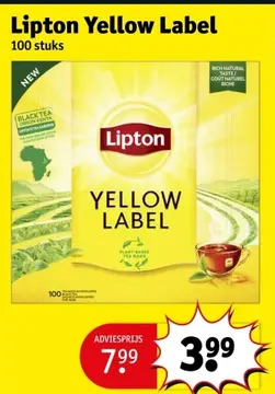 Aanbieding: Lipton Yellow Label
