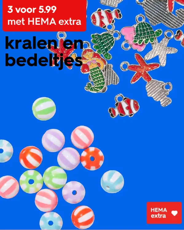 Aanbieding: kralen en bedeltjes