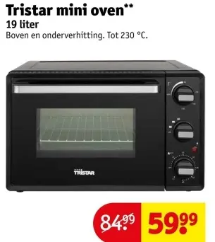 Aanbieding: Tristar mini oven