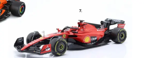 Promotie: F1 modelauto's