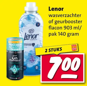 Aanbieding: Wasverzachter of geurbooster