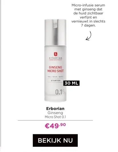Aanbieding: Ginseng Micro Shot 0.1