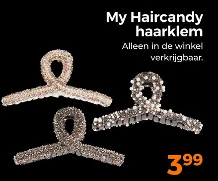 Aanbieding: Haarcandy haarklem