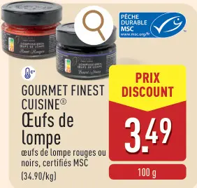 Offre: Œufs de lompe