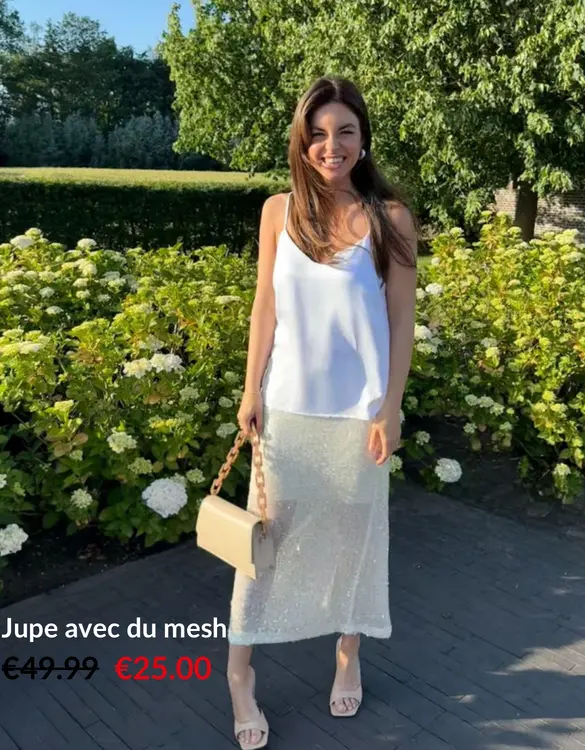 Offre: Jupe avec du mesh