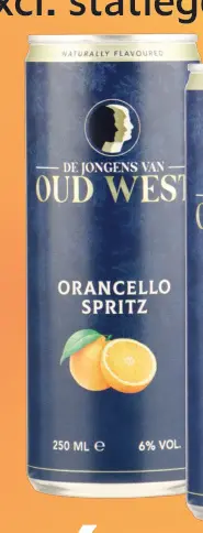 Aanbieding: Jongens van Oud West Orancello Spritz