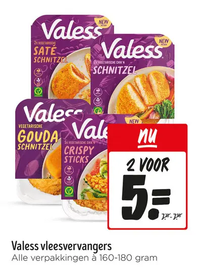 Aanbieding: Valess vleesvervangers