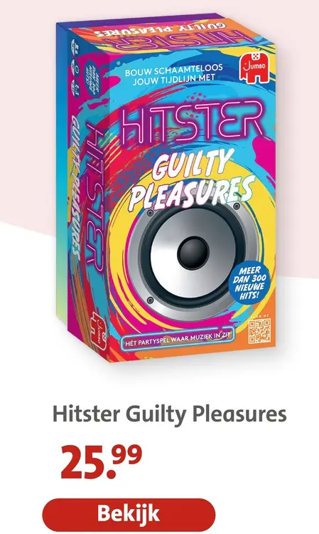 Aanbieding: Hitster Guilty Pleasures
