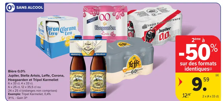 Offre: Bière 0,0%