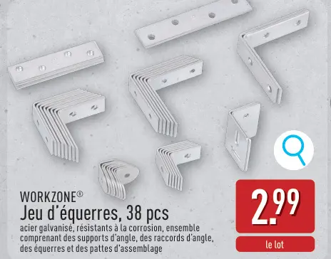 Offre: Jeu d'équerres