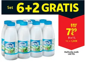 Aanbieding: Halfvolle melk