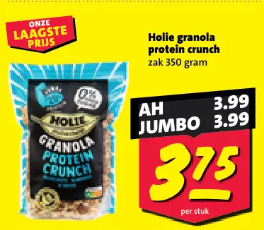 Aanbieding: Holie granola protein crunch