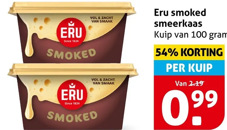 Aanbieding: Smoked smeerkaas