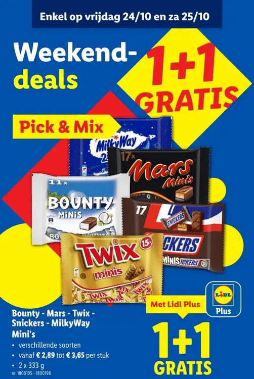 Aanbieding: Mini's