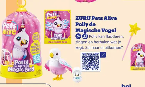 Aanbieding: Polly de Magische Vogel