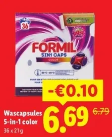 Aanbieding: Wascapsules 5-in-1 color