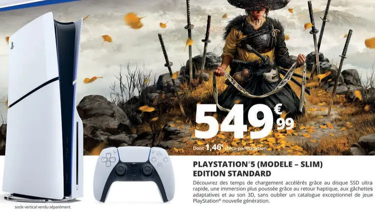 Offre: Playstation®5 (modele - slim) edition standar
