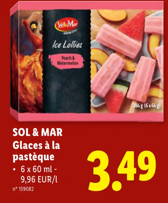 Offre: Glaces à la pastèque