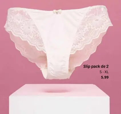 Offre: Slip pack de 2