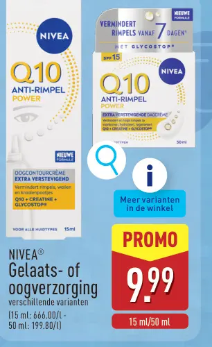 Promotie: Gelaats- of oogverzorging