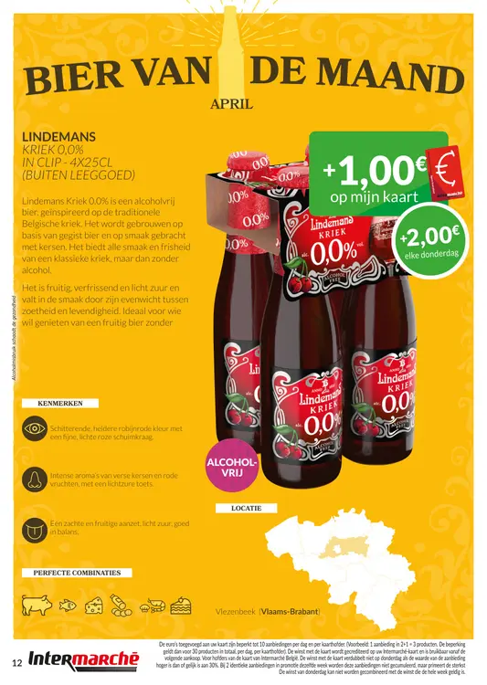 Promotie: Lindemans kriek 0,0%