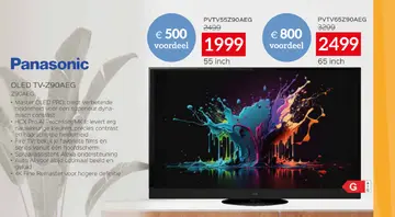 Aanbieding: Panasonic OLED TV-Z90AEG
