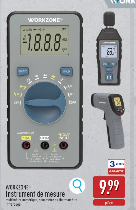 Offre: Instrument de mesure