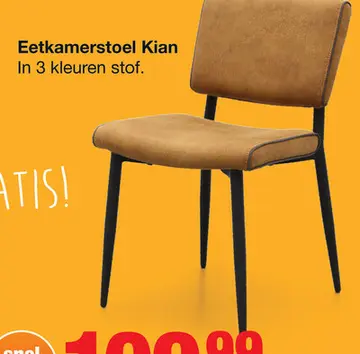 Aanbieding: Eetkamerstoel Kian Moss