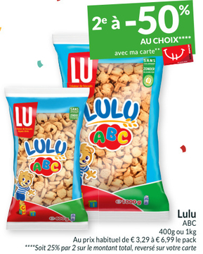 Offre: Lulu ABC