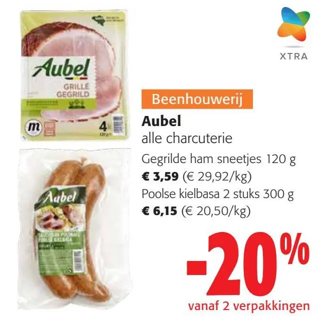 Aanbieding: Gegrilde ham sneetjes