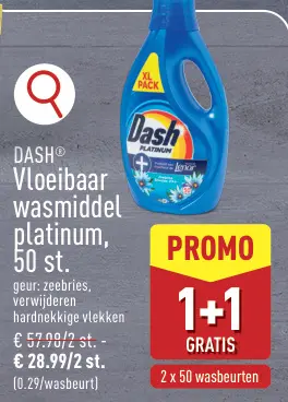 Aanbieding: Vloeibaar wasmiddel platinum
